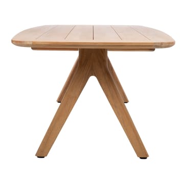 Bord Roca 280x110x76 cm teak - Teak - Utemöbler - Utebord & trädgårdsbord - Matbord utomhus
