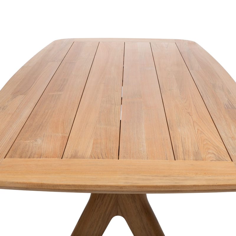 Bord Roca 280x110x76 cm teak - Teak - Utemöbler - Utebord & trädgårdsbord - Matbord utomhus