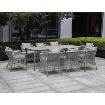 Bord Silva 220x100x75 cm - gråbeige - Utemöbler - Utebord & trädgårdsbord - Matbord utomhus