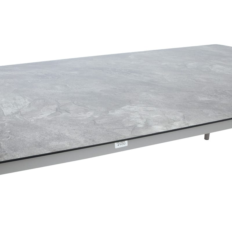 Bord Silva 220x100x75 cm - gråbeige - Utemöbler - Utebord & trädgårdsbord - Matbord utomhus