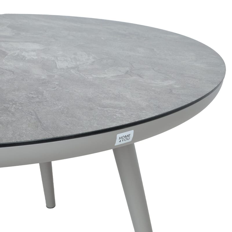 Bord Silva D120x75 cm - gråbeige - Utemöbler - Utebord & trädgårdsbord - Matbord utomhus