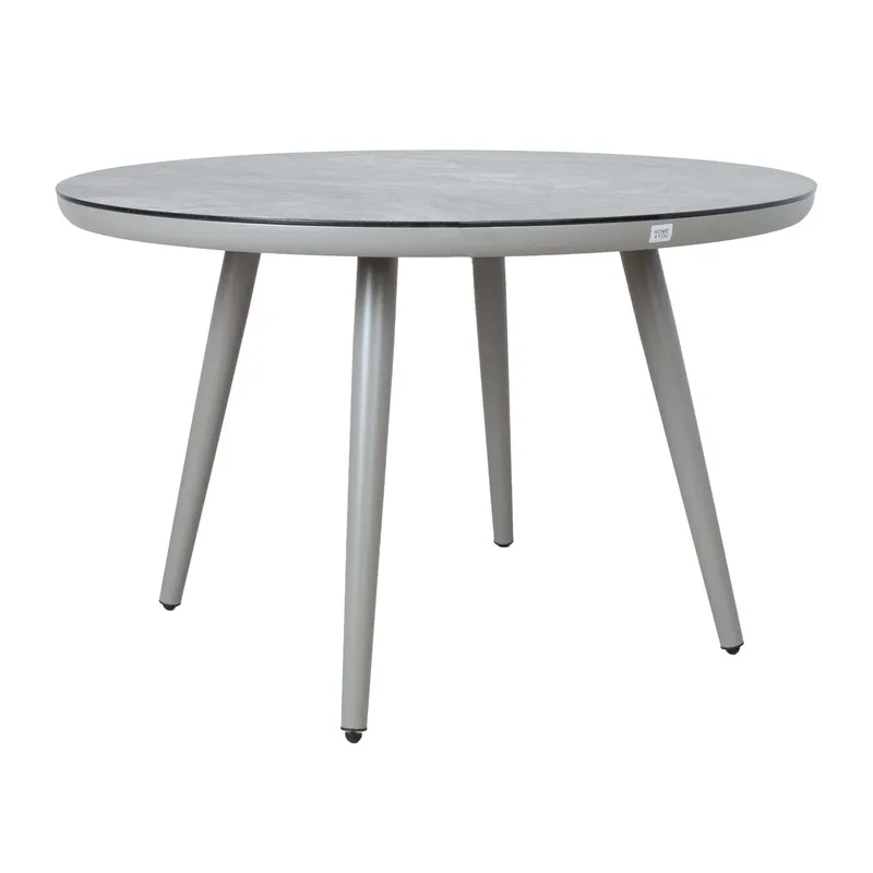 Bord Silva D120x75 cm, gråbeige