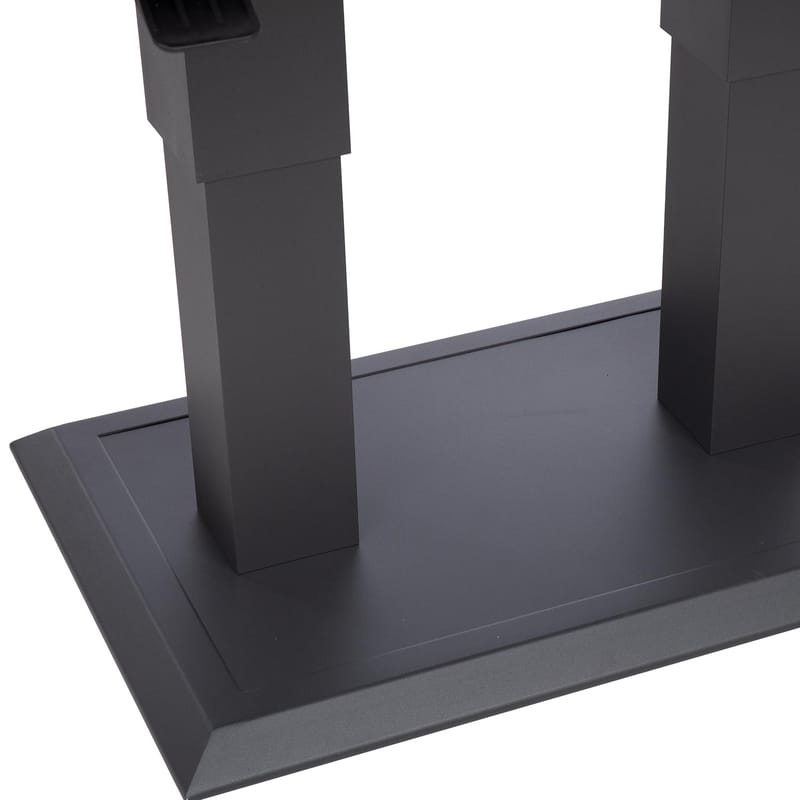 Bord Tomson 150x90x52-75 cm - mörkgrå - Utemöbler - Utebord & trädgårdsbord - Matbord utomhus