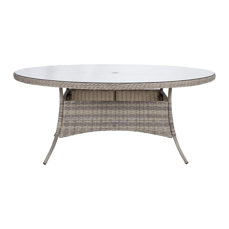 Bord Trento 180x100x75 cm - Ljusgrå - Utemöbler - Utebord & trädgårdsbord - Matbord utomhus