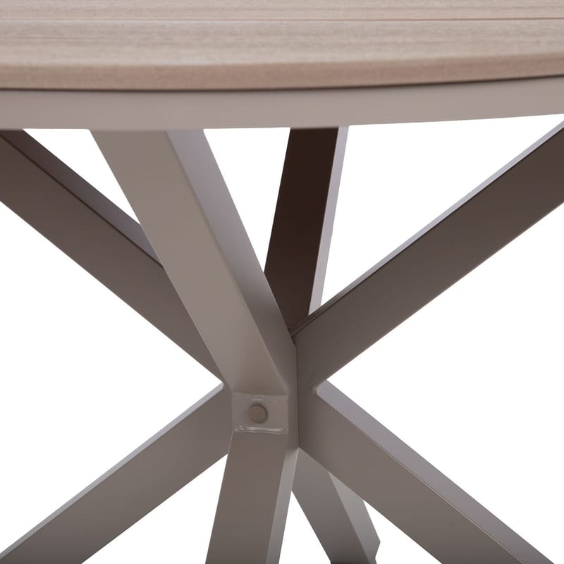 Bord Porto D110,5x73 cm - beige / grå - Utemöbler - Utebord & trädgårdsbord - Matbord utomhus