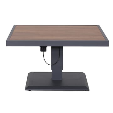 Bord Parker 85x85x52-75 cm - Grå - Utemöbler - Utebord & trädgårdsbord - Matbord utomhus
