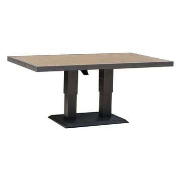 Bord Parker 150x90x52-75 cm - Grå - Utemöbler - Utebord & trädgårdsbord - Matbord utomhus