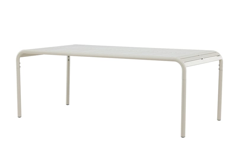 Borneo Matbord Utomhus 100x200 cm - Beige - Utemöbler - Utebord & trädgårdsbord - Matbord utomhus