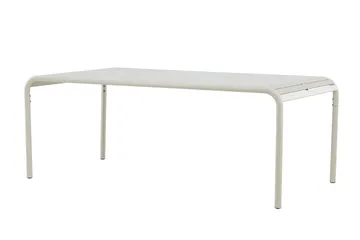 Borneo Matbord Utomhus 100x200 cm - Beige - Utemöbler - Utebord & trädgårdsbord - Matbord utomhus