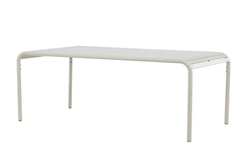 Borneo Matbord Utomhus 100x200 cm - Beige - Utemöbler - Utebord & trädgårdsbord - Matbord utomhus