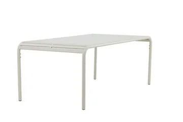 Borneo Matbord Utomhus 100x200 cm - Beige - Utemöbler - Utebord & trädgårdsbord - Matbord utomhus