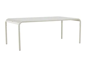 Borneo Matbord Utomhus 100x200 cm - Beige - Utemöbler - Utebord & trädgårdsbord - Matbord utomhus
