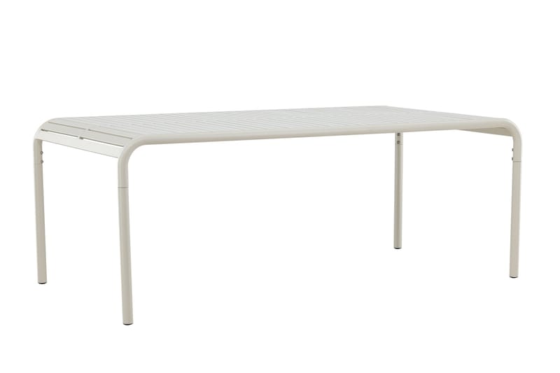 Borneo Matbord Utomhus 100x200 cm - Beige - Utemöbler - Utebord & trädgårdsbord - Matbord utomhus