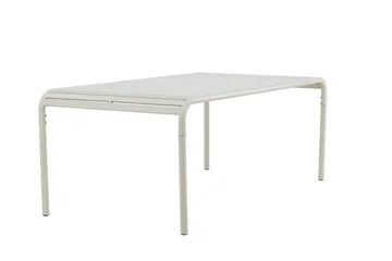 Borneo Matbord Utomhus 100x200 cm - Beige - Utemöbler - Utebord & trädgårdsbord - Matbord utomhus
