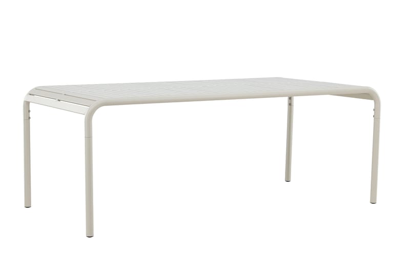 Borneo Matbord Utomhus 100x200 cm - Beige - Utemöbler - Utebord & trädgårdsbord - Matbord utomhus