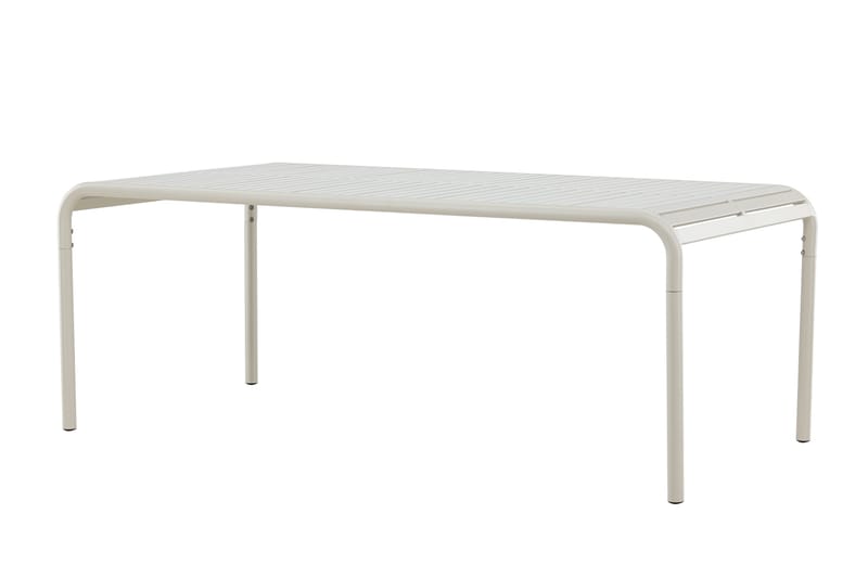 Borneo Matbord Utomhus 100x200 cm - Beige - Utemöbler - Utebord & trädgårdsbord - Matbord utomhus