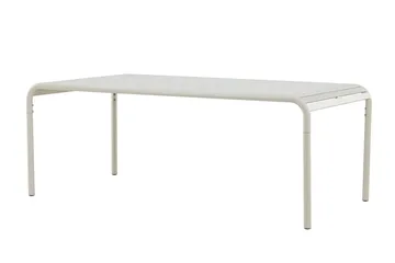 Borneo Matbord Utomhus 100x200 cm - Beige - Utemöbler - Utebord & trädgårdsbord - Matbord utomhus