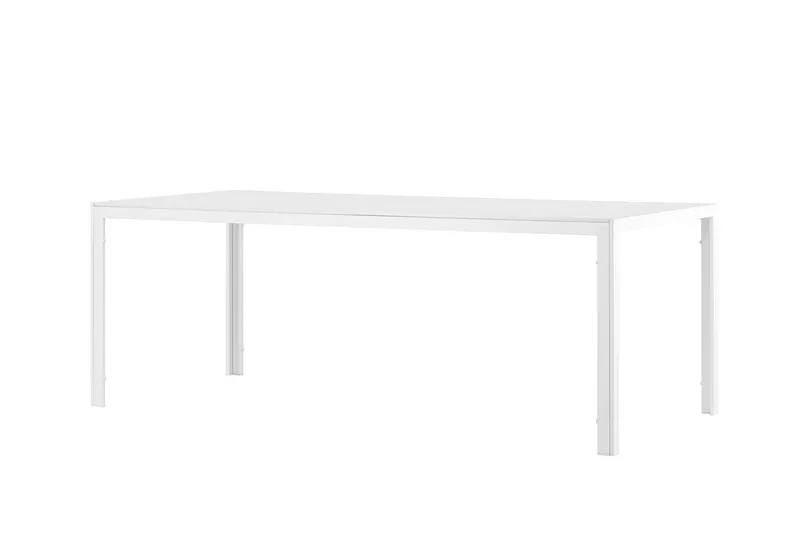 Break Matbord Utomhus 90x205 cm - Vit - Utemöbler - Utebord & trädgårdsbord - Matbord utomhus