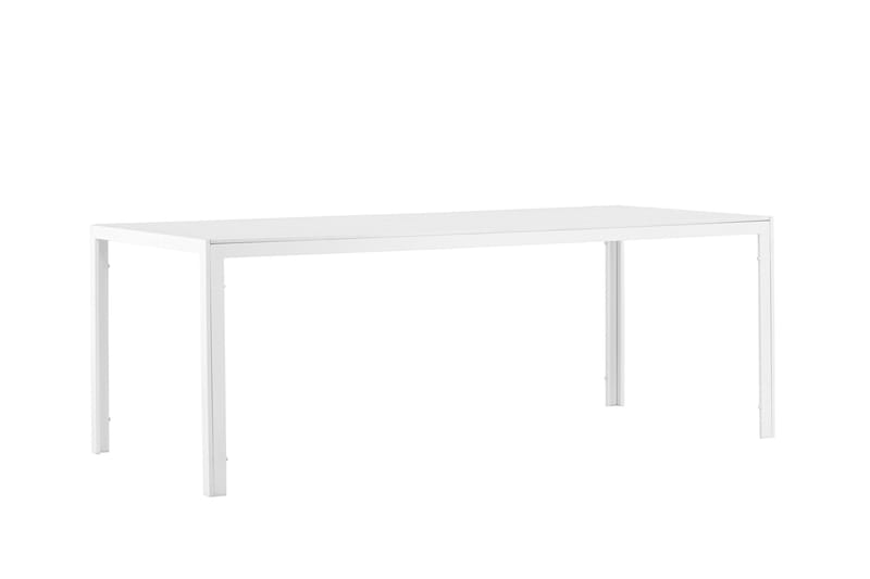 Break Matbord Utomhus 90x205 cm - Vit - Utemöbler - Utebord & trädgårdsbord - Matbord utomhus