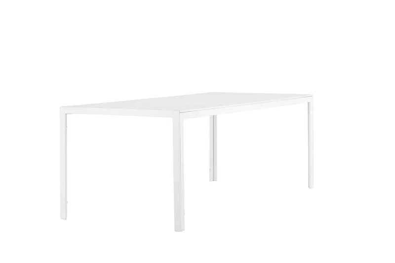 Break Matbord Utomhus 90x205 cm - Vit - Utemöbler - Utebord & trädgårdsbord - Matbord utomhus