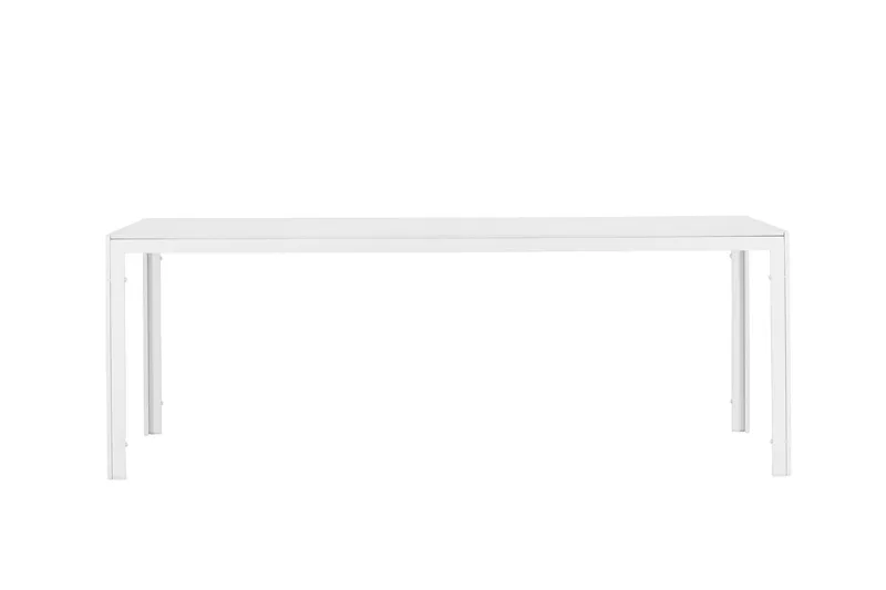 Break Matbord Utomhus 90x205 cm - Vit - Utemöbler - Utebord & trädgårdsbord - Matbord utomhus