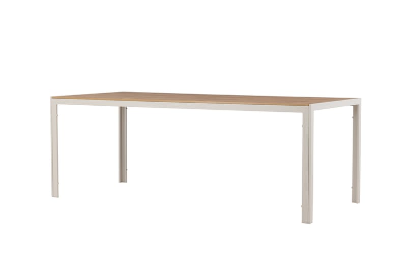 Break Matbord Utomhus 90x205 cm - Beige - Utemöbler - Utebord & trädgårdsbord - Matbord utomhus