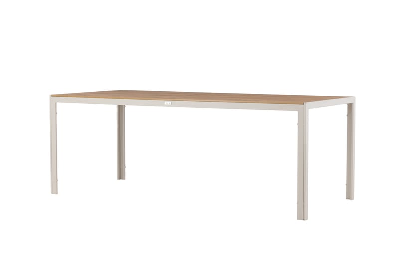 Break Matbord Utomhus 90x205 cm - Beige - Utemöbler - Utebord & trädgårdsbord - Matbord utomhus