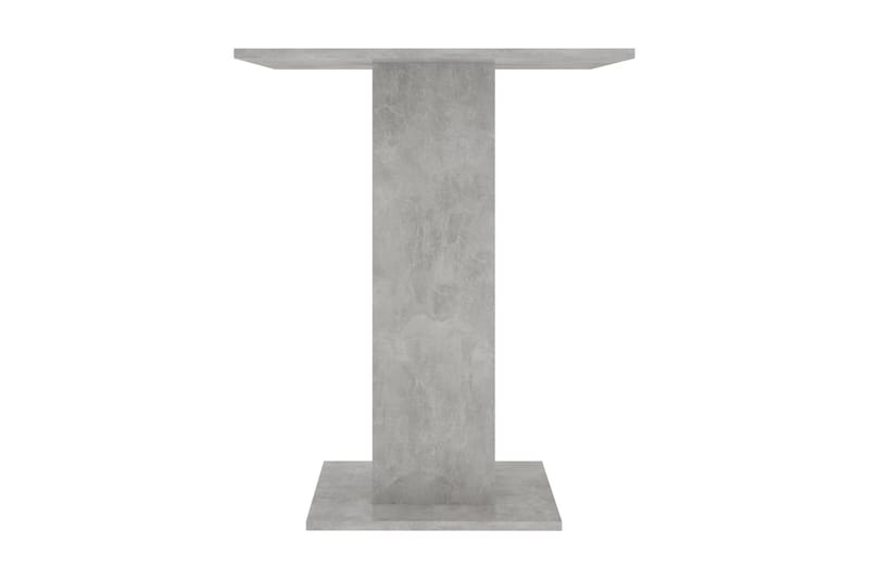 Bistrobord betonggrå 60x60x75 cm spånskiva - Grå - Cafebord - Balkongbord
