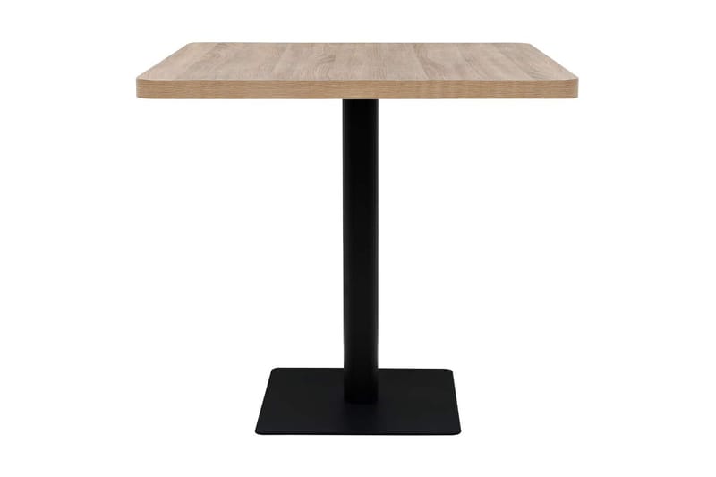 Bistrobord och Cafébord Utomhus 60 cm Trä - Beige - Utemöbler - Utebord & trädgårdsbord - Cafebord