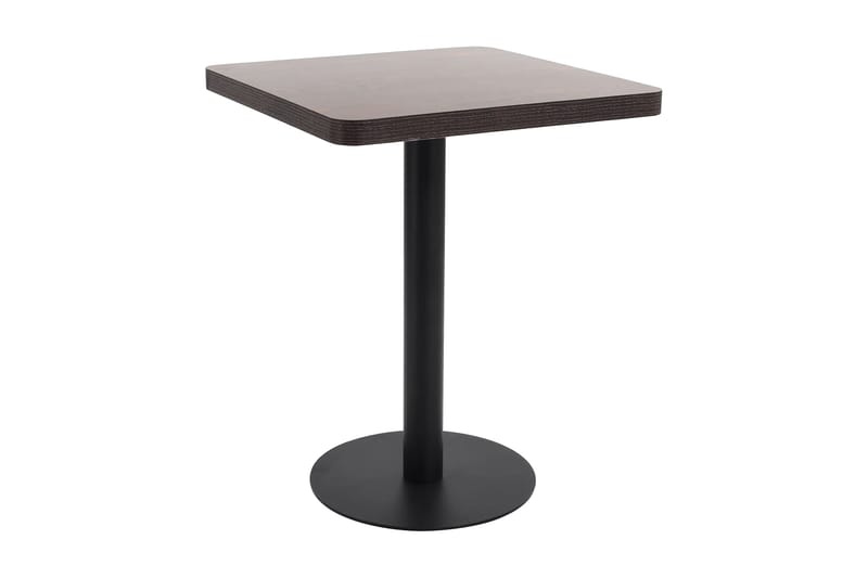 Bistrobord och Cafébord Utomhus 60 cm Trä - Brun - Utemöbler - Utebord & trädgårdsbord - Cafebord