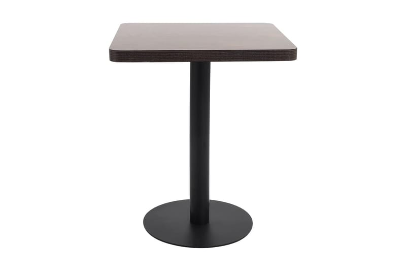 Bistrobord och Cafébord Utomhus 60 cm Trä - Brun - Utemöbler - Utebord & trädgårdsbord - Cafebord