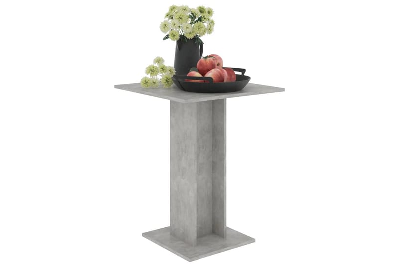 Bistrobord och Cafébord Utomhus 60 cm Trä - Grå - Utemöbler - Utebord & trädgårdsbord - Cafebord