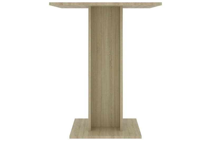 Bistrobord sonoma-ek 60x60x75 cm spånskiva - Brun - Utemöbler - Utebord & trädgårdsbord - Cafebord