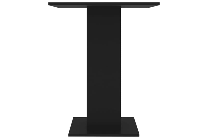 Bistrobord svart 60x60x75 cm spånskiva - Svart - Utemöbler - Utebord & trädgårdsbord - Cafebord