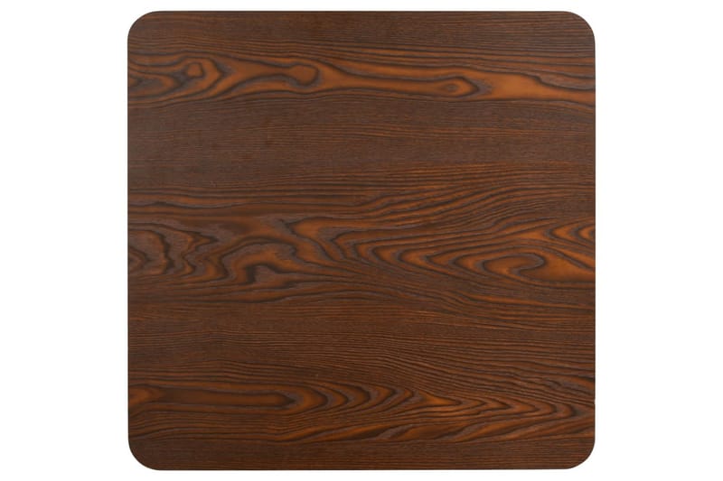 Bistrobord Utomhus 80 cm Mörk Trä - Brun - Utemöbler - Utebord & trädgårdsbord - Cafebord