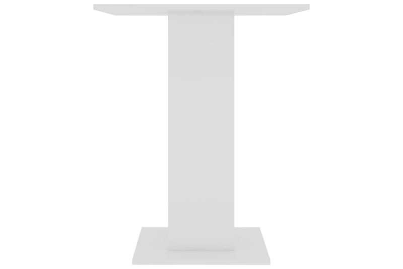 Bistrobord vit högglans 60x60x75 cm spånskiva - Vit - Cafebord - Balkongbord
