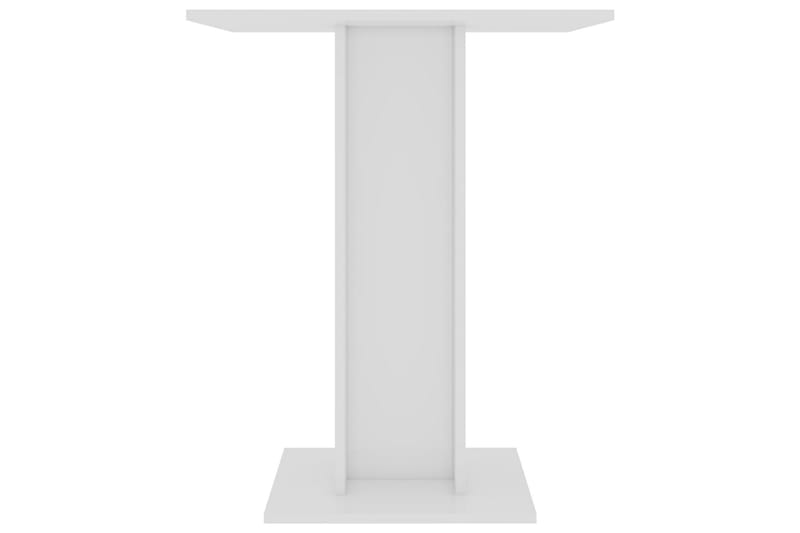 Bistrobord vit högglans 60x60x75 cm spånskiva - Vit - Cafebord - Balkongbord