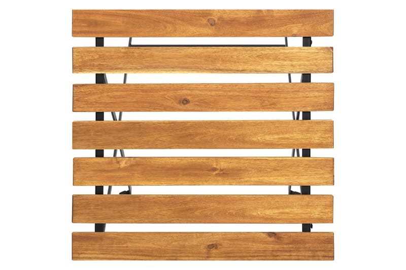 Cafébord 55x54x71 cm massivt akaciaträ - Brun - Utemöbler - Utebord & trädgårdsbord - Cafebord
