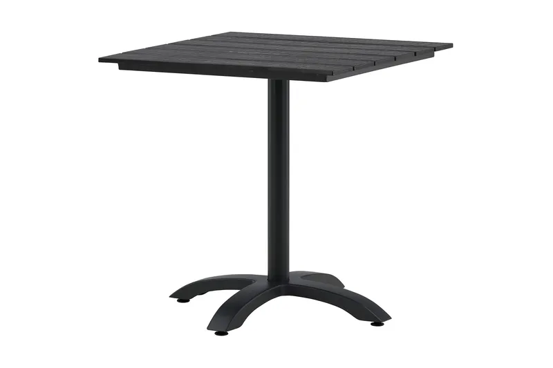 Colorado Cafébord Utomhus 70 cm Aluminium - Svart - Utemöbler - Utebord & trädgårdsbord - Cafebord