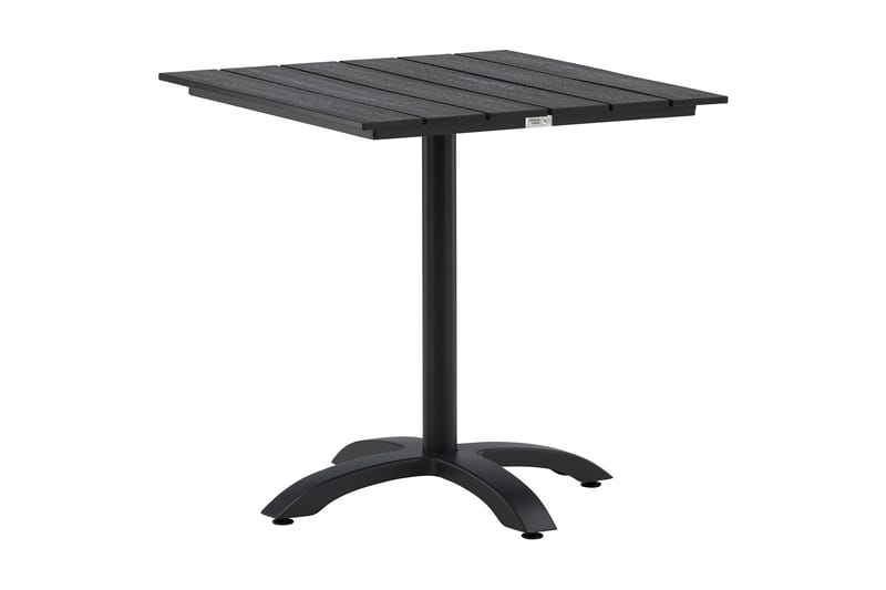 Colorado Cafébord Utomhus 70 cm Aluminium - Svart - Utemöbler - Utebord & trädgårdsbord - Cafebord