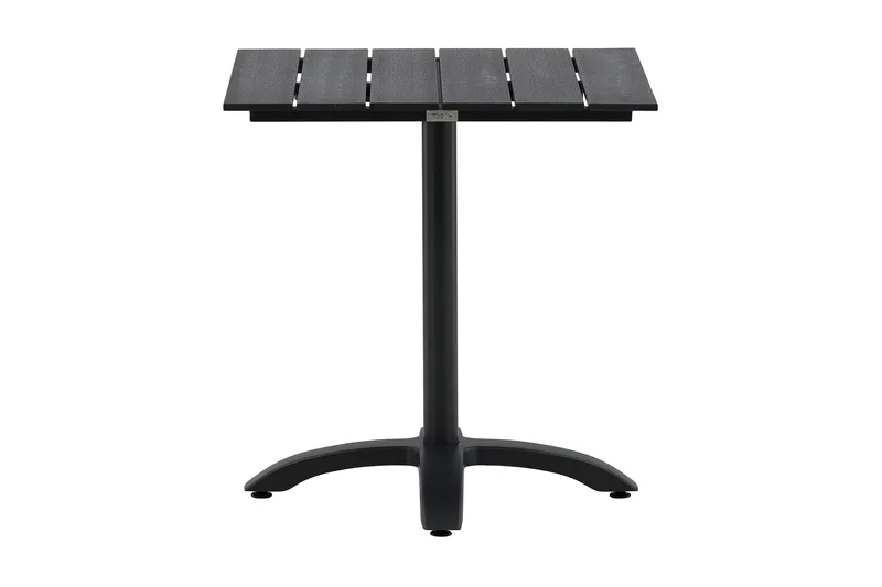 Colorado Cafébord Utomhus 70 cm Aluminium - Svart - Utemöbler - Utebord & trädgårdsbord - Cafebord