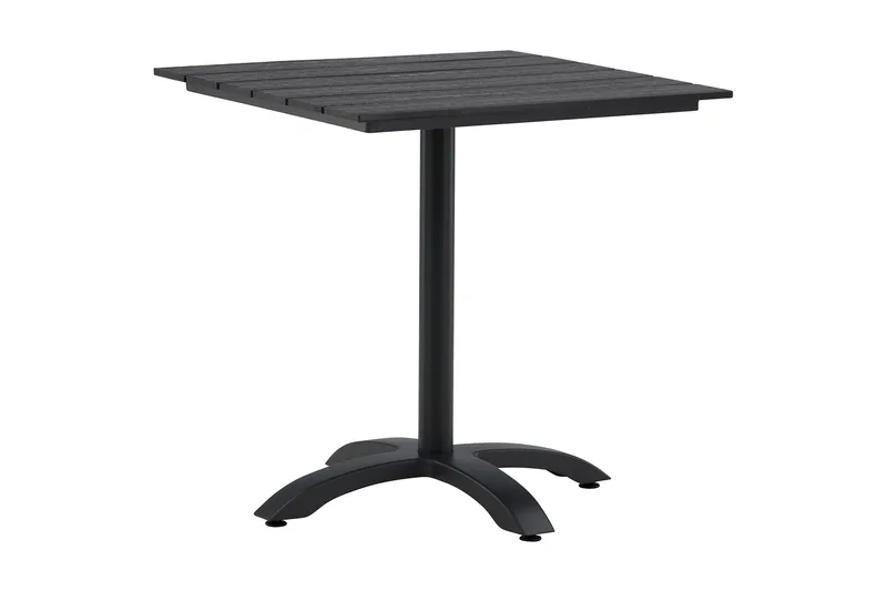 Colorado Cafébord Utomhus 70 cm Aluminium - Svart - Utemöbler - Utebord & trädgårdsbord - Cafebord