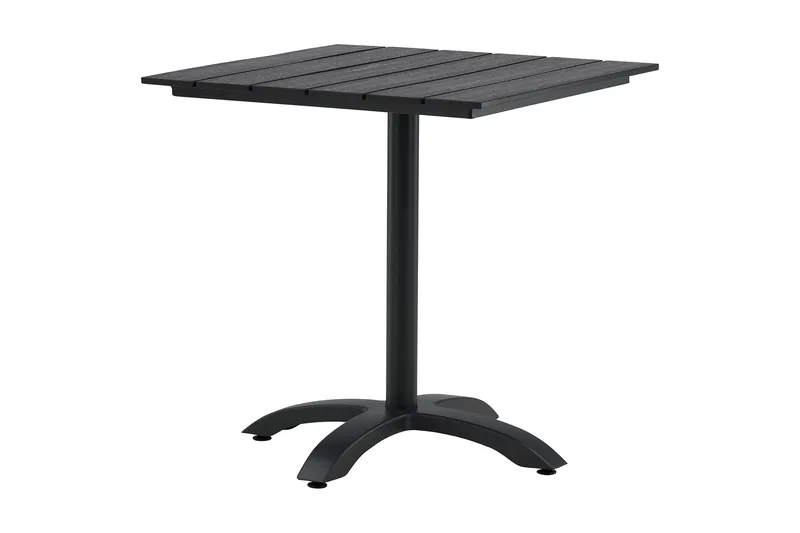 Colorado Cafébord Utomhus 70 cm Aluminium - Svart - Utemöbler - Utebord & trädgårdsbord - Cafebord
