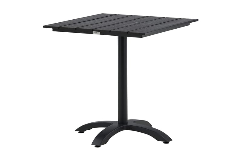 Colorado Cafébord Utomhus 70 cm Aluminium - Svart - Utemöbler - Utebord & trädgårdsbord - Cafebord