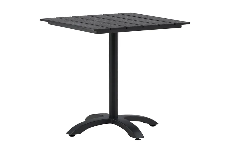 Colorado Cafébord Utomhus 70 cm Aluminium - Svart - Utemöbler - Utebord & trädgårdsbord - Cafebord