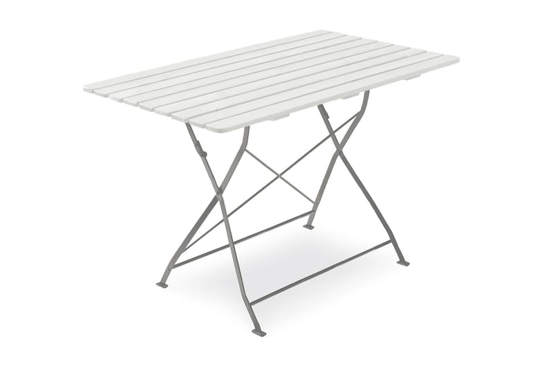 Hillerstorp Krögaren Cafébord 70x120 cm - Vit - Balkongbord - Cafebord