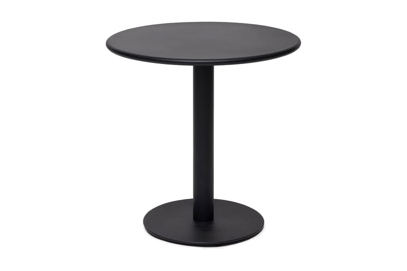 Hillerstorp Näsby Cafébord 70 cm Rund - Svart - Balkongbord - Cafebord