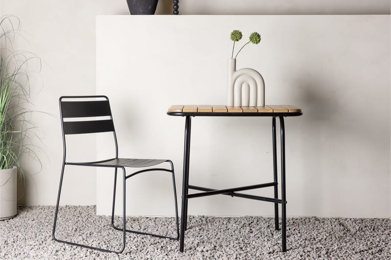 Holmbeck Cafébord och Bistrobord Utomhus 70 cm Trä Akacia - Brun - Utemöbler - Utebord & trädgårdsbord - Cafebord