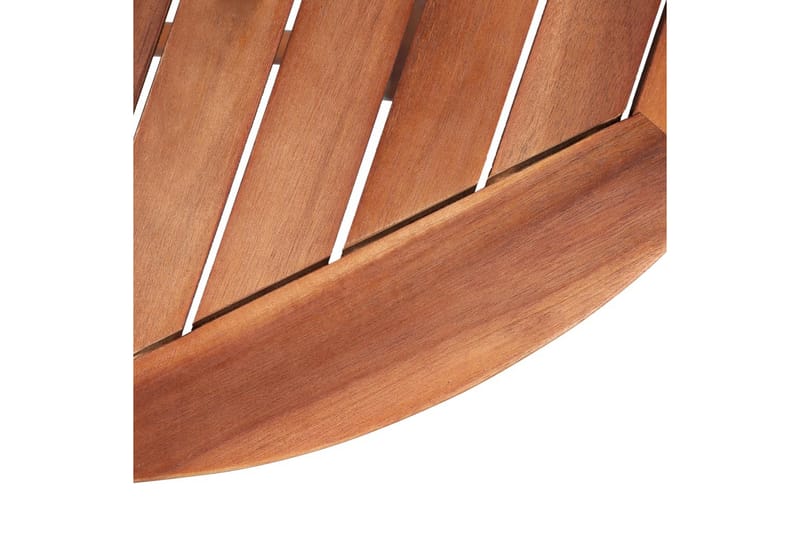 Hopfällbart Trädgårdsbord och Matbord Utomhus 120 cm Trä - Brun - Utemöbler - Utebord & trädgårdsbord - Cafebord