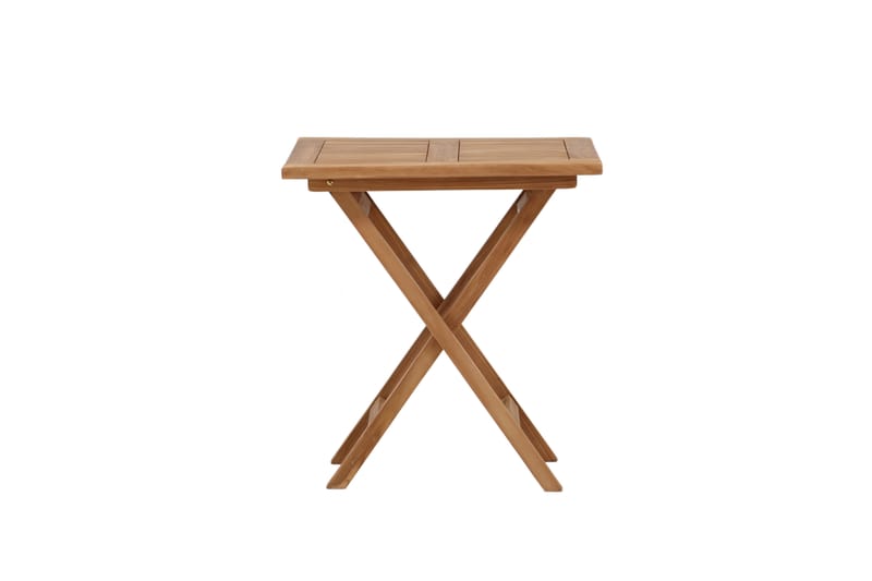 Kenya Cafébord 70 cm Hopfällbar Beige - Venture Home - Balkongbord - Cafebord